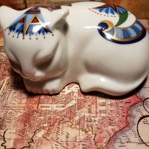 Treasures of the Pharaohs porcelain collection.